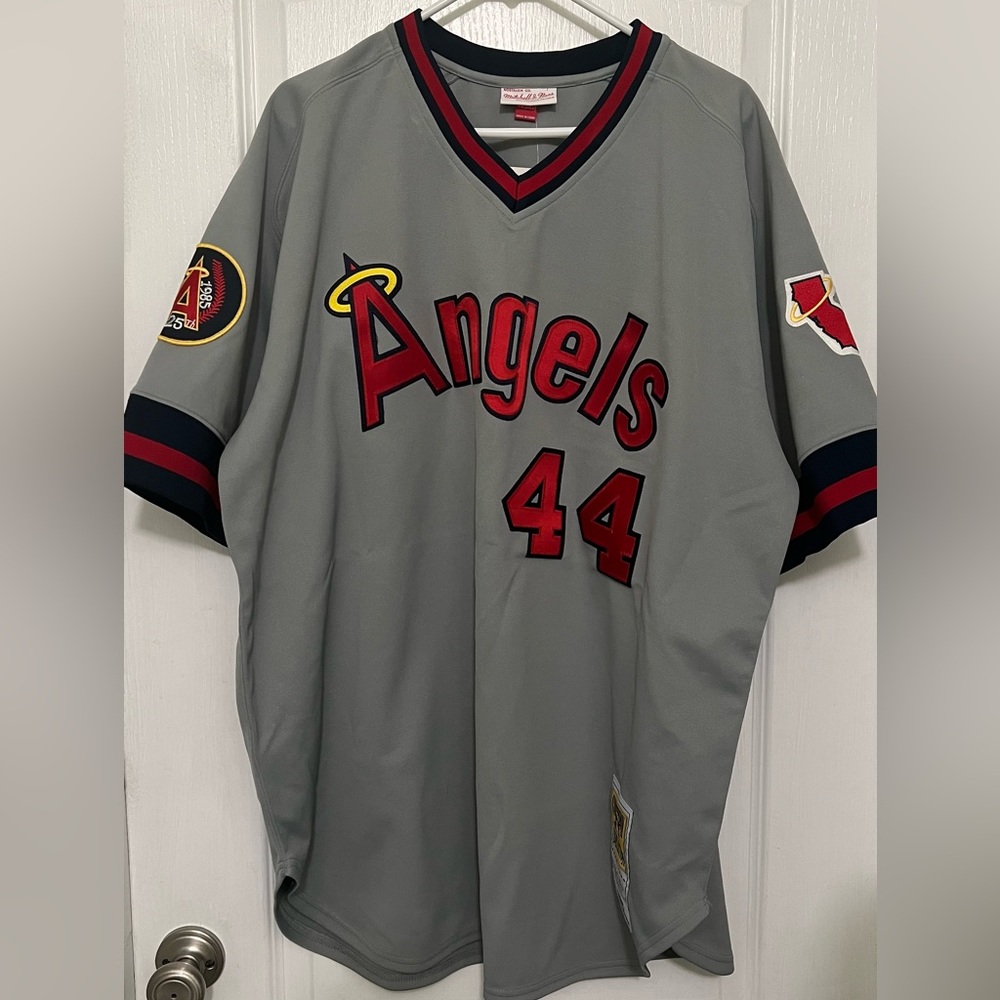 Mitchell & Ness Reggie Jackson Angels Jersey.